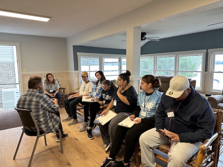 A group discussion with The Journey